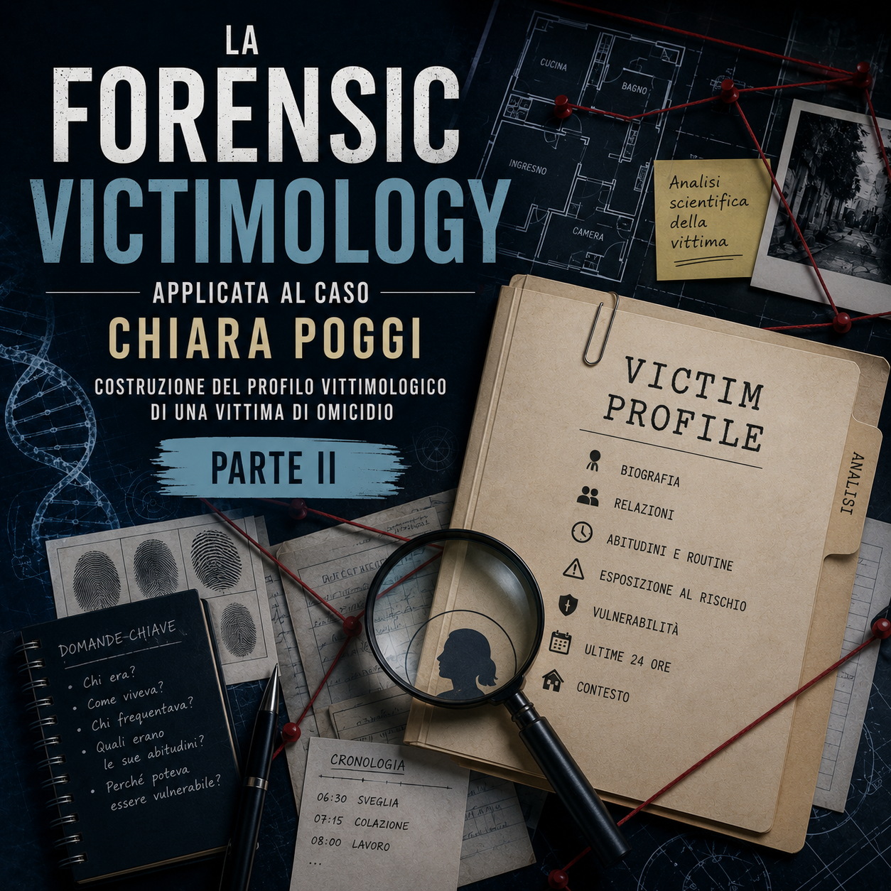 LA FORENSIC VICTIMOLOGY APPLICATA AL CASO CHIARA POGGI. COSTRUZIONE DEL PROFILO VITTIMOLOGICO DI UNA VITTIMA DI OMICIDIO – PARTE II